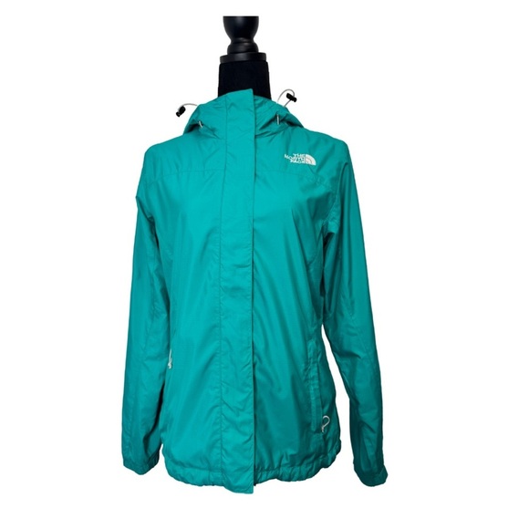 The North Face Porcelain Green Teal Jacket Weather Resistant - Picture 1 of 16